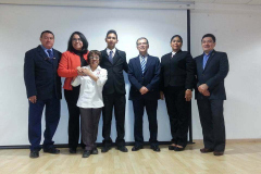 Examen de grado de alumna en la Maestria de Recursos Naturales y Medio Ambiente